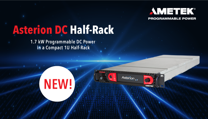 asterion half-rack series DC programmbaloe power supply