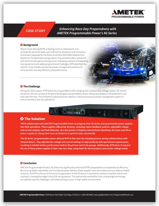 Wayne Taylor Racing Case Study
